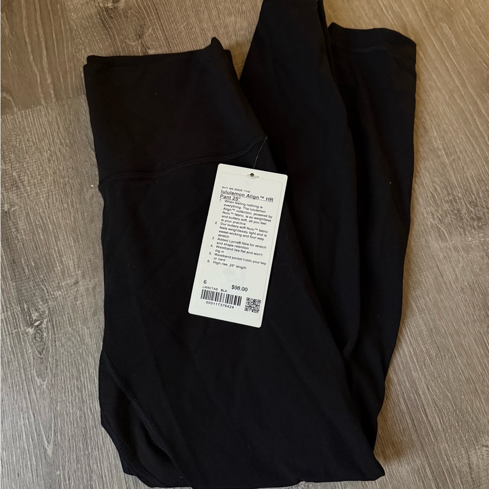 Lululemon Athletica Black Align Leggings